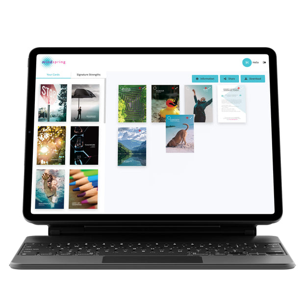 Digital Strength Cards